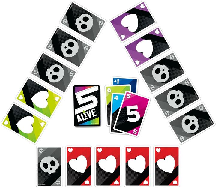 Produktbild Hasbro Gaming Five Alive Kartenspiel (Deutsch)