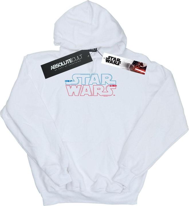 Star Wars Lightsaber Logo Kapuzenpullover (XL)