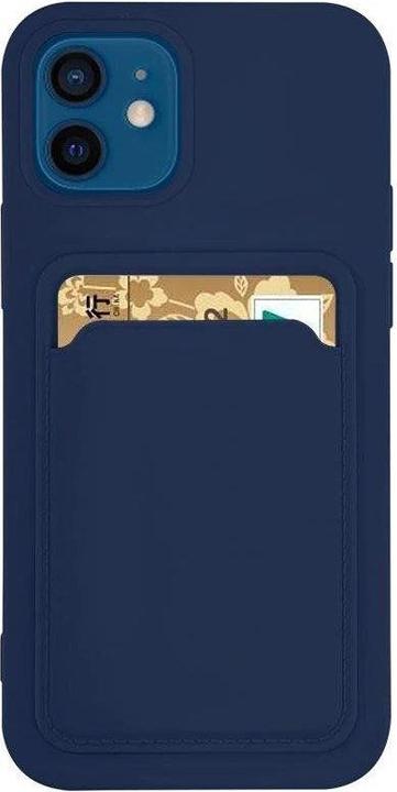 Produktbild Hurtel Card Case Silicone Wallet Wallet With Card Slot Documents For Xiaomi Redmi Note 10 5G / Poco M3 Pro (Xiaomi Redmi Note 10 5G, Xiaomi Poco M3 Pro)