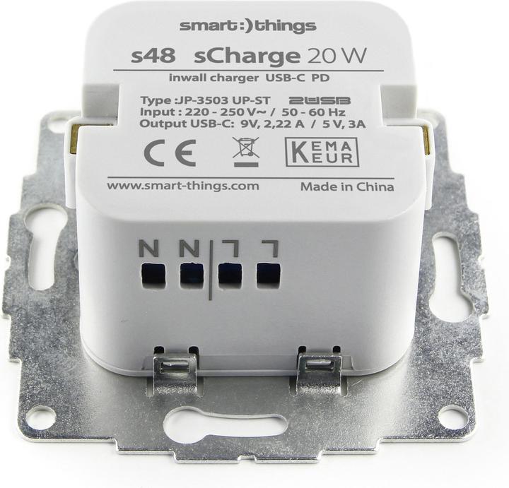 Actual product image smart things AC/DC built-in power supply sCharge s48l (20 W)