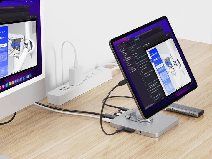 Immagine prodotto Conceptronic Supporto per tablet con docking station 8-in-1 si