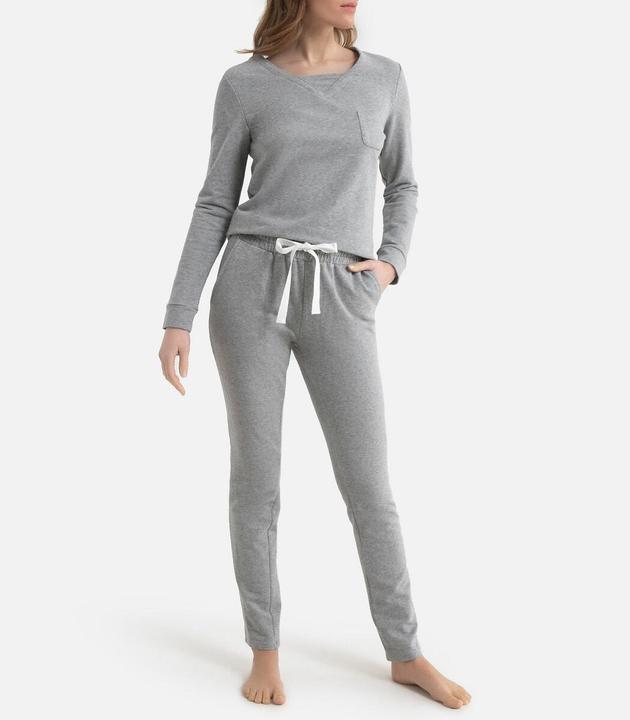 Image du produit La Redoute Collections Pyjama 2 pièces en sweatware (36, 38)