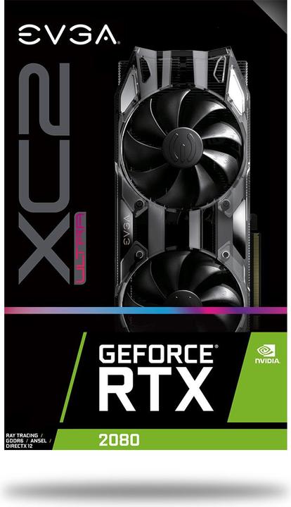 Actual product image EVGA GeForce RTX 2080 XC2 Ultra (8 GB)