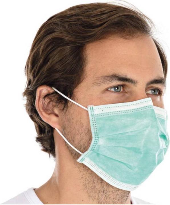 Produktbild Hygostar 50 St. medizinischer Mundschutz DIN EN 14683 Typ II (Typ II, 50 x)