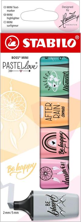 STABILO Pastellove 2.0 (6 couleurs, 5 mm, 6 x)