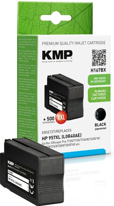 Image du produit KMP H167BX Cartouche d'encre compatible avec HP L0R40AE 957 XL (CF)
