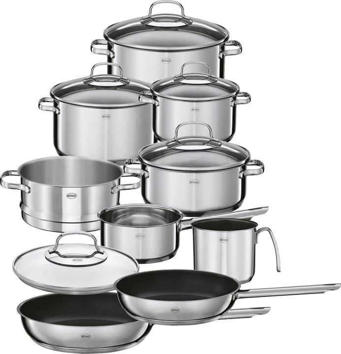 Produktbild Rösle Elegance (16 cm, Pfannenset + Topfset, Edelstahl)
