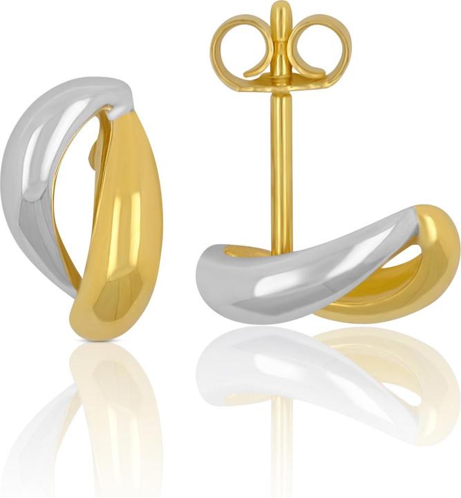 Muau Ohrstecker (750/18 K Gold)