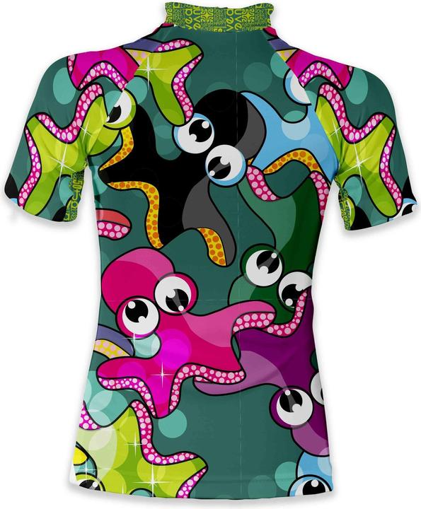 Uvea Kinder UPF + Badeshirt arm Biarritz petite pieuvre