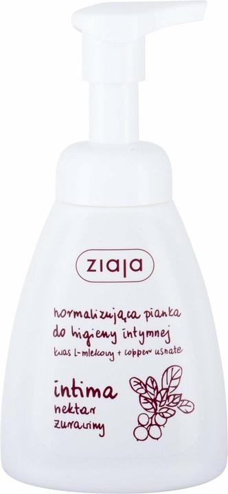 Actual product image Ziaja Intimate Foam Wash Cranberry Nectar (250 ml, Intimate washing lotion)