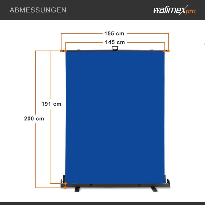 Actual product image Walimex pro Roll-up panel (155 cm, 200 cm)