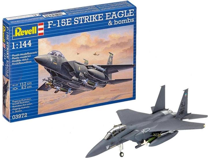 Actual product image Revell F-15E Strike Eagle Bombs