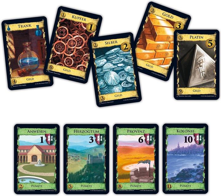 Actual product image Rio Grande Games Dominion Base Cards (German)