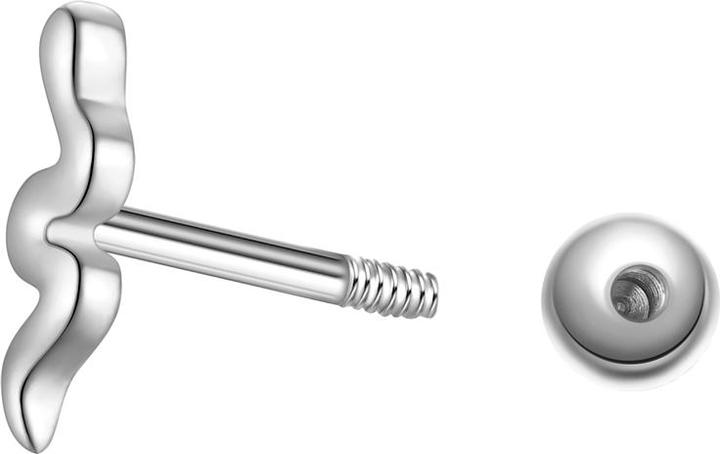 Produktbild Glanzstücke München Damen Ohrstecker Schlange Sterling Silber - 37450 (Sterling Silber)
