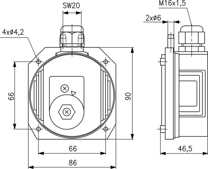Produktbild ALRE Differenzdruckschalter mech 30-500 Pa JDW-5 Z