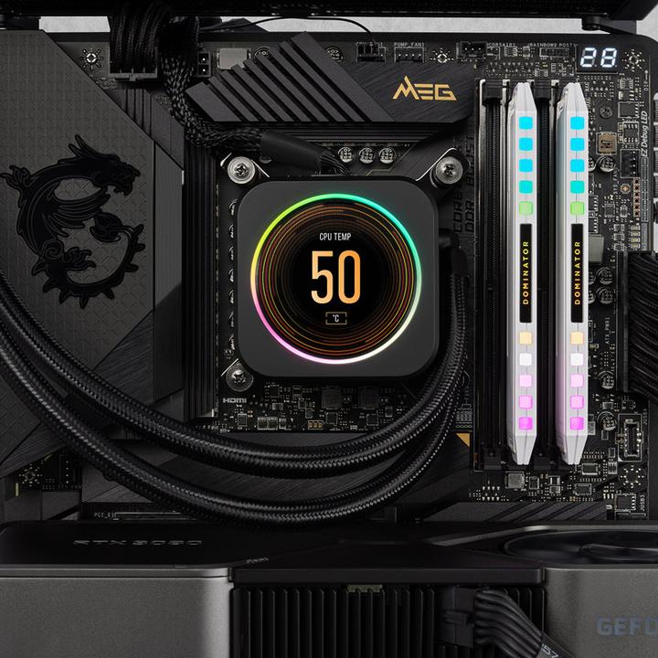Produktbild Corsair Dominator (2 x 16GB, 5200 MHz, DDR5-RAM, DIMM)