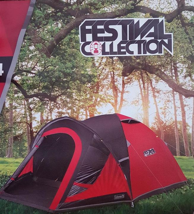 Actual product image Coleman Blackout 4 (Dome tent, 6.60 kg, 4 persons)