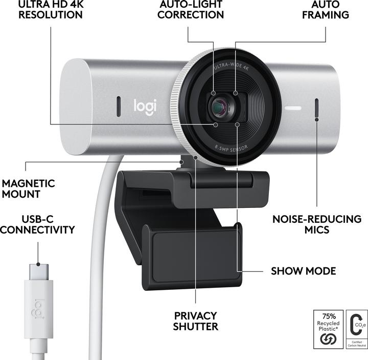 Image du produit Logitech MX Brio 705 (8.50 Mpx)