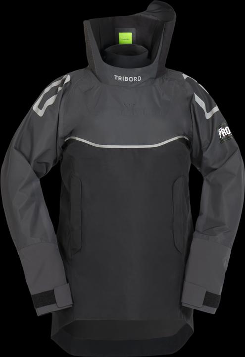 Produktbild Tribord Schlupfjacke Segeln Herren lang Offshore Pro Series dunkelgrau (XL)