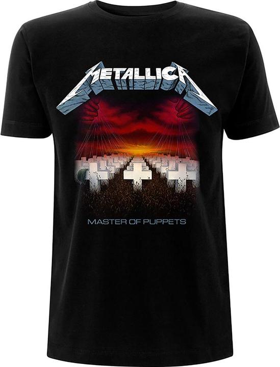 Metallica Master Of Puppets Tracks TShirt (L)