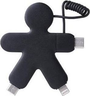 Image du produit Xoopar USB A, USB C/USB C, câble Lightning (USB 3.2 Gen 1)