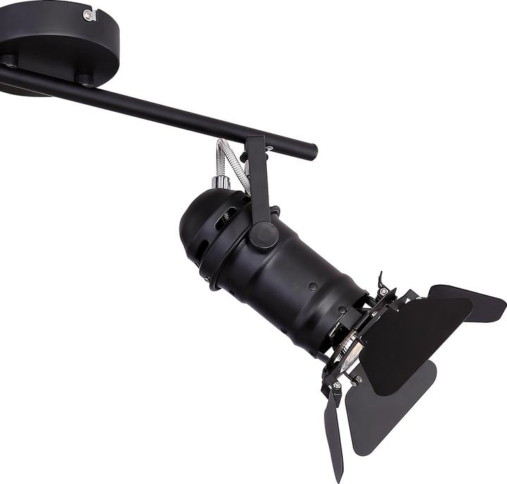 Produktbild Globo Strahler Egon schwarz 2xGU10 (GU10)