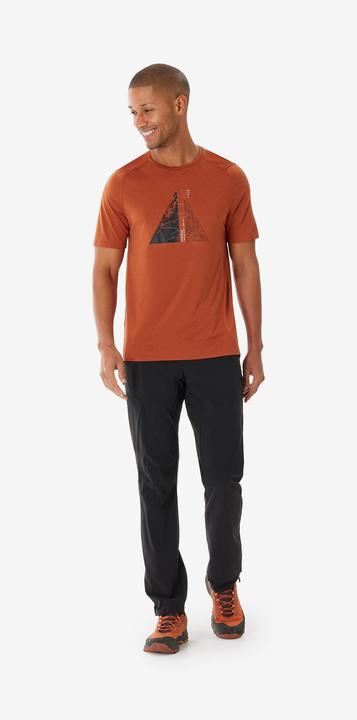 Produktbild Quechua Men’s Short-Sleeved Hiking T-Shirt MH500 - Brown (M)