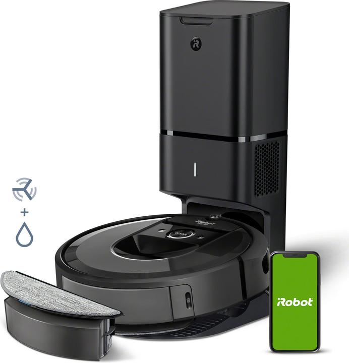 Image du produit iRobot Roomba Combo i8+ (Robot d'aspiration et de nettoyage)