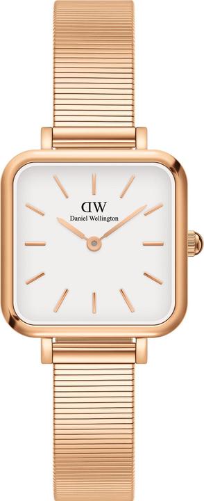Immagine prodotto Daniel Wellington Quadro Studio Oro Rosa Bianco (Orologio da polso analogico, 22 mm)
