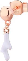 Immagine prodotto Rosato Orecchino singolo in bronzo Into The Blue RZIB27 (Argento)