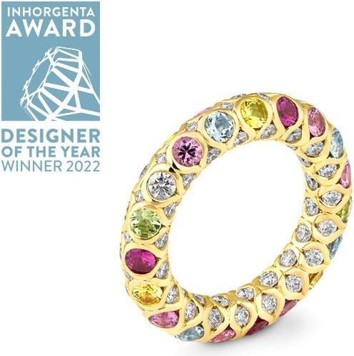 Produktbild Breuning RING - ED.TOP.HELL/Brillant (59, 585/14 K Gold)