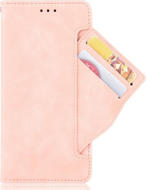Image du produit Cover-Discount Nokia XR20 - étui avec de nombreuses poches pour cartes rose (Nokia XR20)