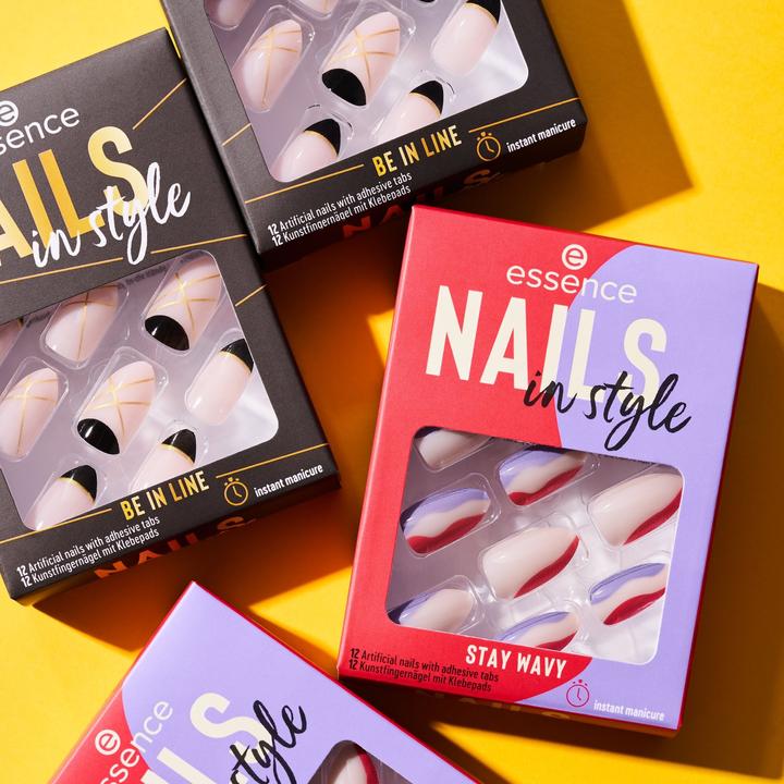 Produktbild essence Nails in style 15 (Kunstnägel, Weiss)
