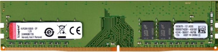 Produktbild Kingston ValueRAM (1 x 8GB, 2666 MHz, DDR4-RAM, DIMM)