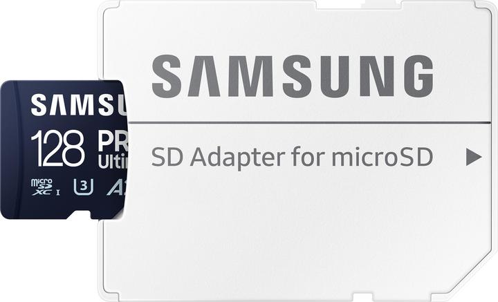Produktbild Samsung PRO Ultimate (128 GB, microSDXC, U3, UHS-I)