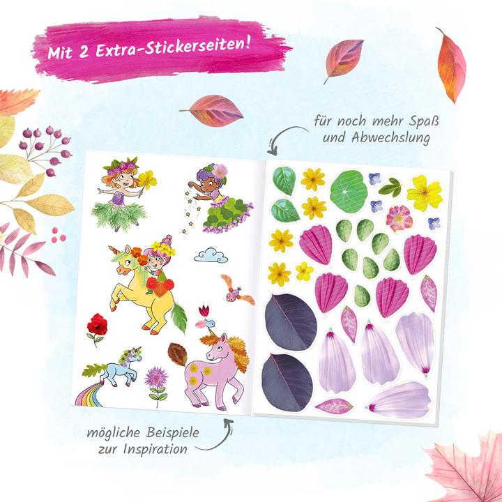 Produktbild Malbuch Bastelbuch Bunter Blätterspass Feen Malen Basteln Gestalten