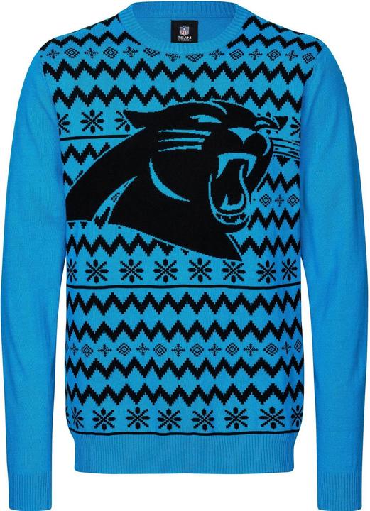 Foco NFL Winter Sweater Strick Pullover Carolina Panthers - L (L)