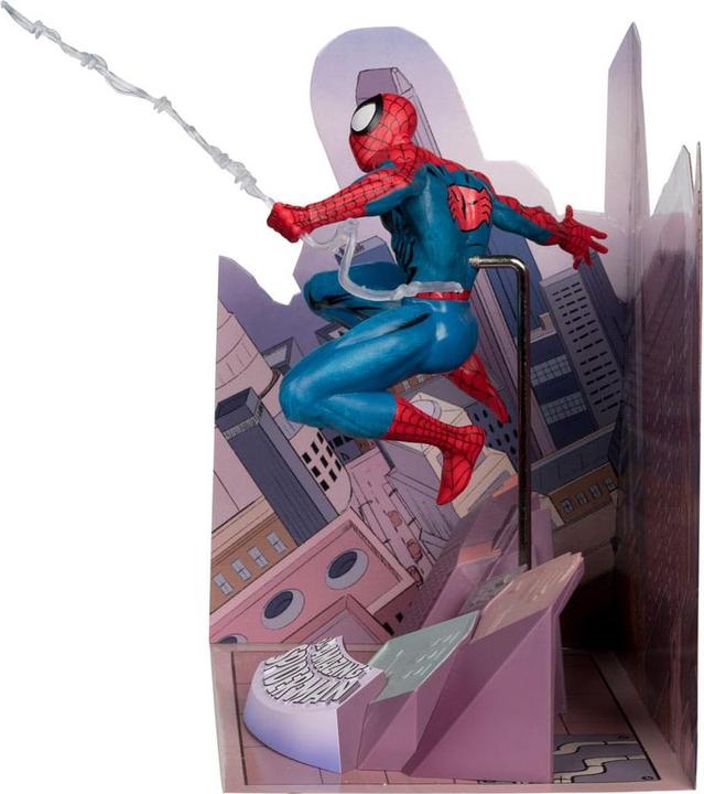 Actual product image McFarlane Marvel Collection PVC Statue 1/10 Spider-Man (The Amazing Spiderman #1) 17 cm