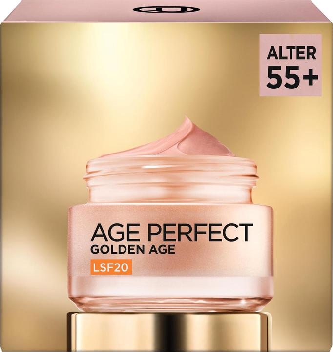 Produktbild L'Oréal Paris Loreal, perfektes goldenes Zeitalter, Tagescreme, 50 ml (50 ml, Tagescreme, SPF 20)