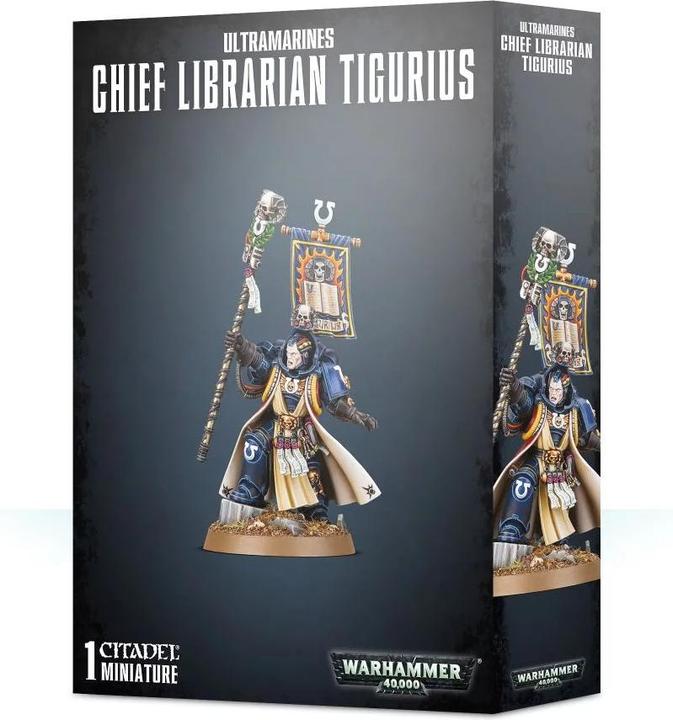 Actual product image Games Workshop Warhammer 40k - Ultramarines Chief Librarian Tigurius (Plastic)