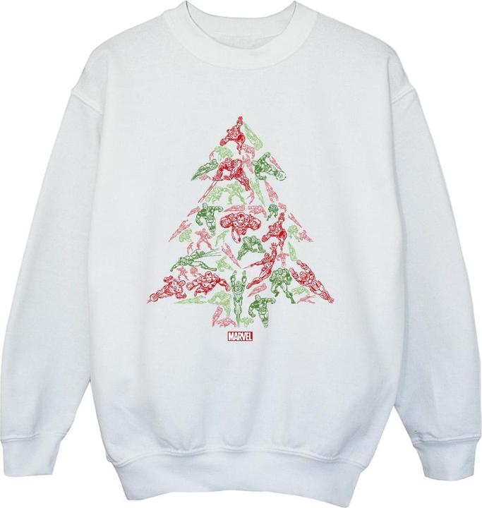 Avengers Christmas Tree Sweatshirt Jungen