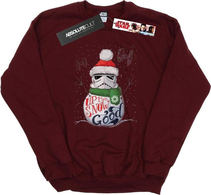 Star Wars Stormtrooper Up To Snow Good Sweatshirt (XL)