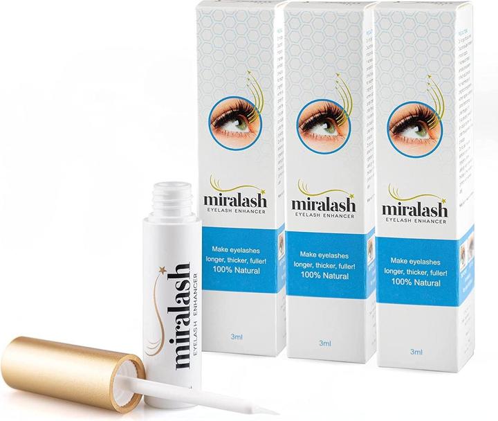 Miralash 3er-Pack Wimpernserum (3 ml)