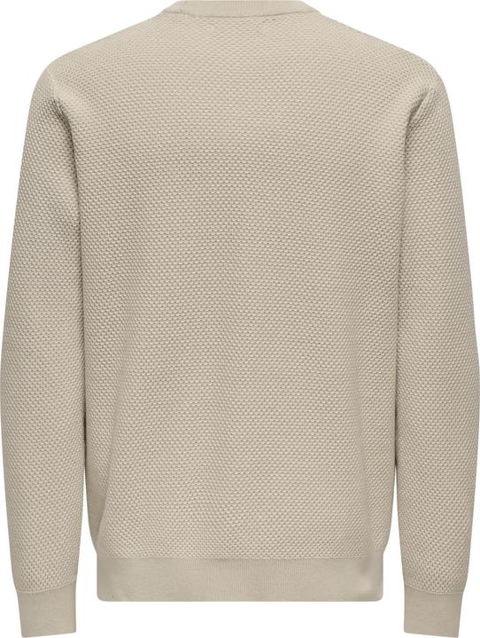 Produktbild Only & Sons Onsmorgan Reg 12 Structure Crew Knit (XXL)