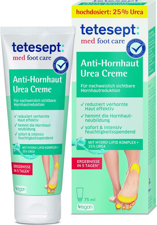Immagine prodotto Tetesept Crema per piedi Anti Callus 75 ml (Crema piedi e gel piedi, 75 ml)