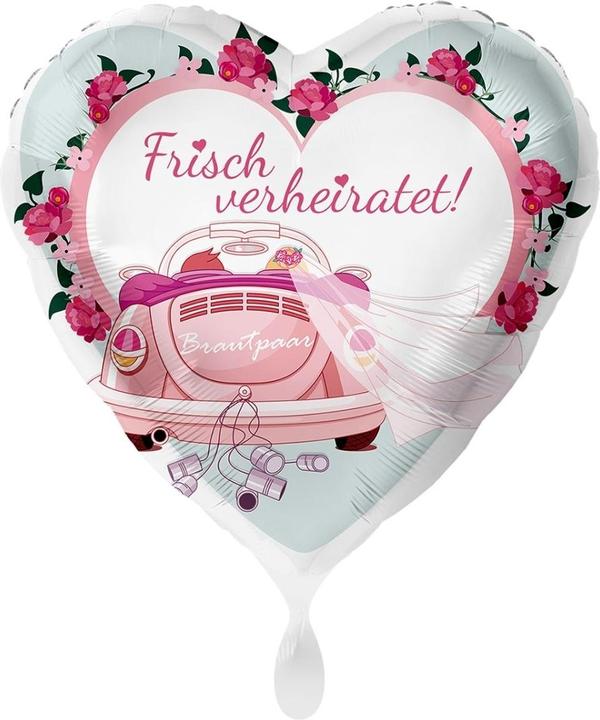Produktbild Premioloon Frisch Verheiratet Auto Ballon