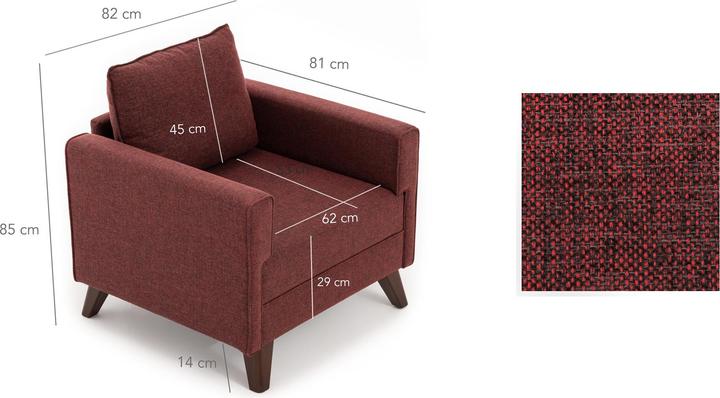 Actual product image Atelier del Sofa Scarlette (1-seater)