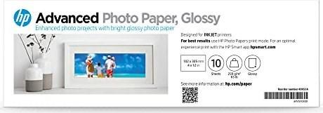 Produktbild HP Advanced Photo Paper 10 Blatt (250 g/m², 101 x 305 mm, 10 x)