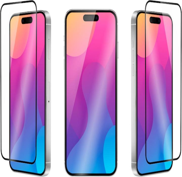 Actual product image QDOS Optiguard Eco Glass Plus (1 Piece, Apple iPhone 15 Plus)