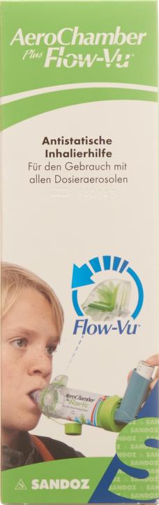 Actual product image Sandoz PLUS Flow-Vu ohne Maske (5+ Jahre) grün